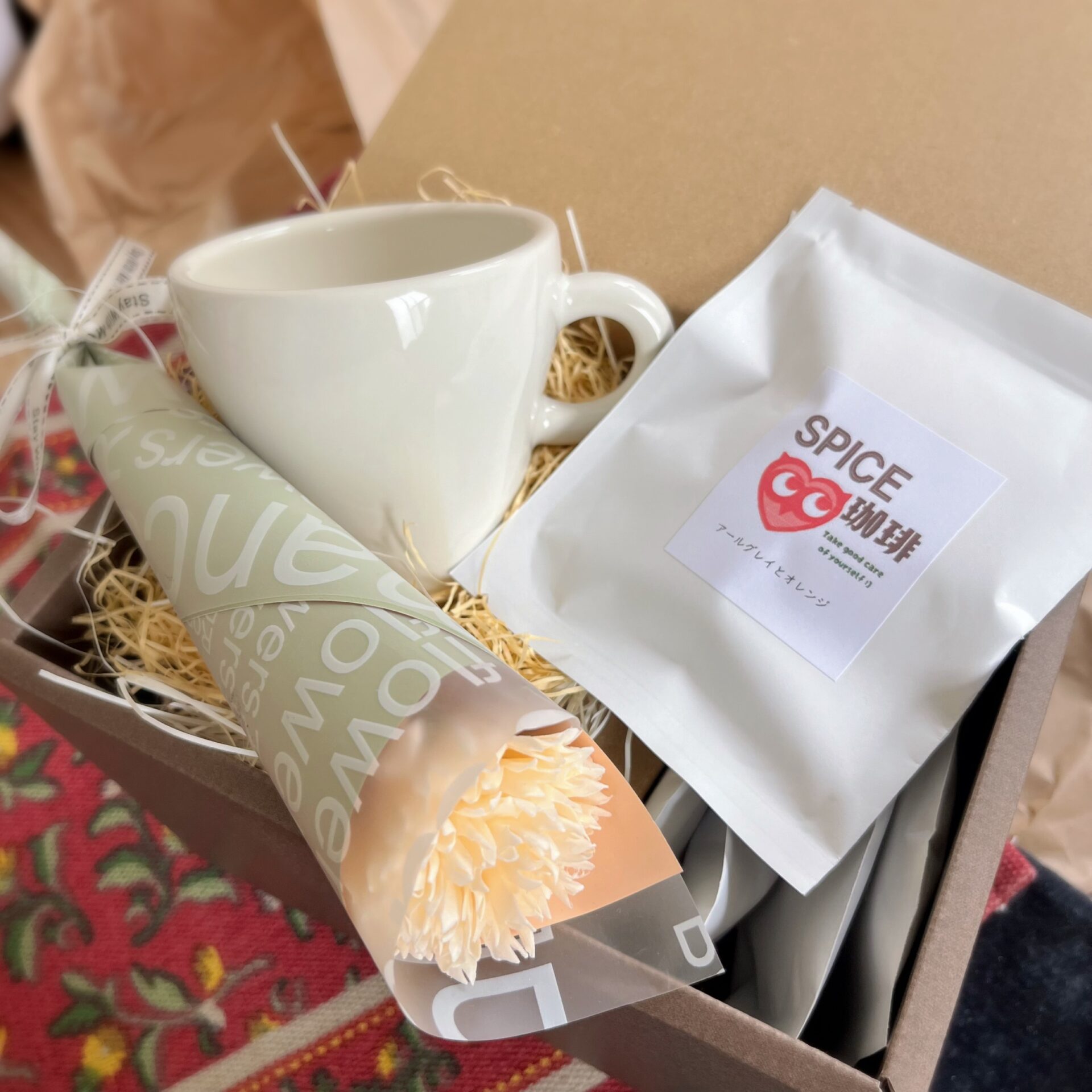 父の日ギフト♪美濃焼カップとコーヒーバッグ5Pセット